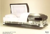 1942 Cedartone Casket. Click for a better view.